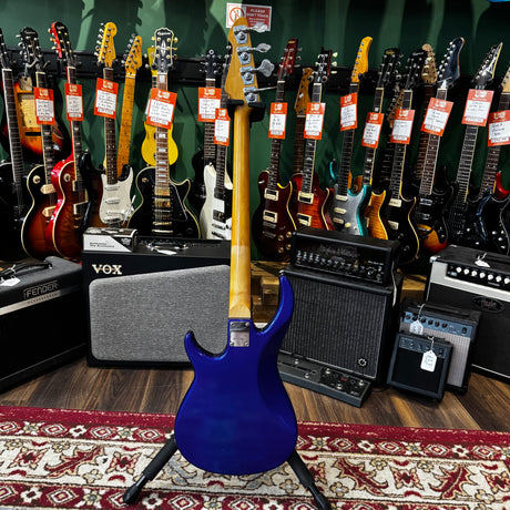 Peavey Milestone III Bass Guitar Blue (Pre-Owned) - Music Vault