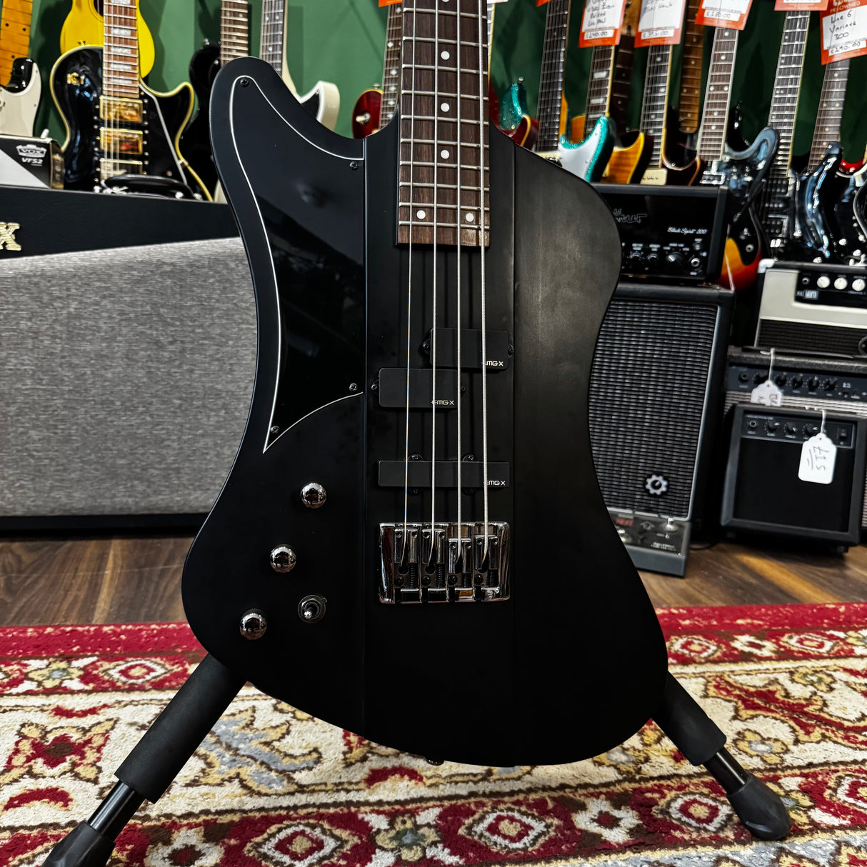 Schecter Diamond Series Nikki Sixx Active Bass Guitar - Left Handed (Pre-Owned)