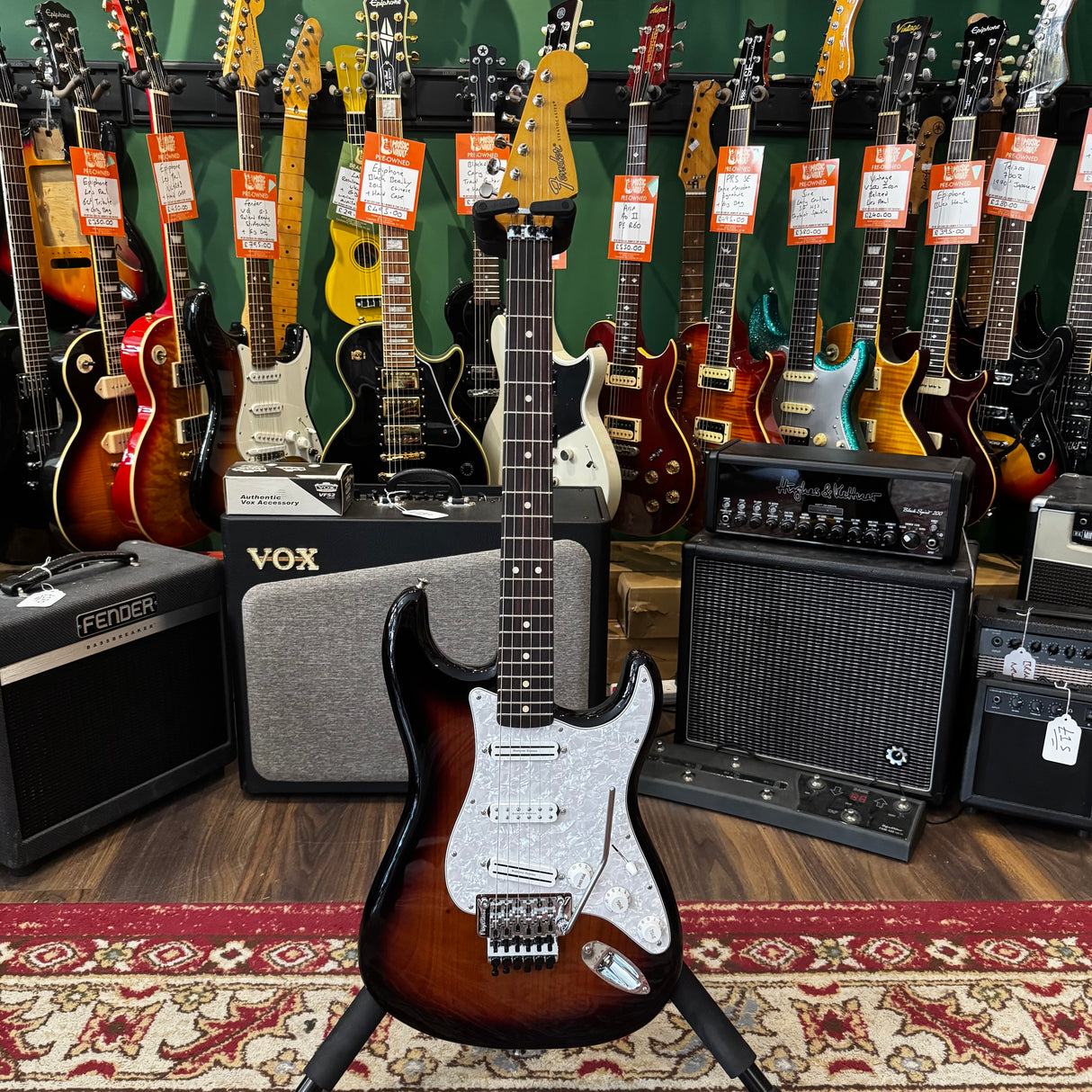Fender Dave Murray Signature Mexican Stratocaster Sunburst 2025 (Pre-Owned)
