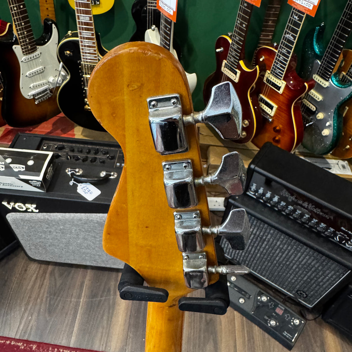 Columbus Jazz Bass Guitar Japanese 1970's Sunburst (Pre-Owned)