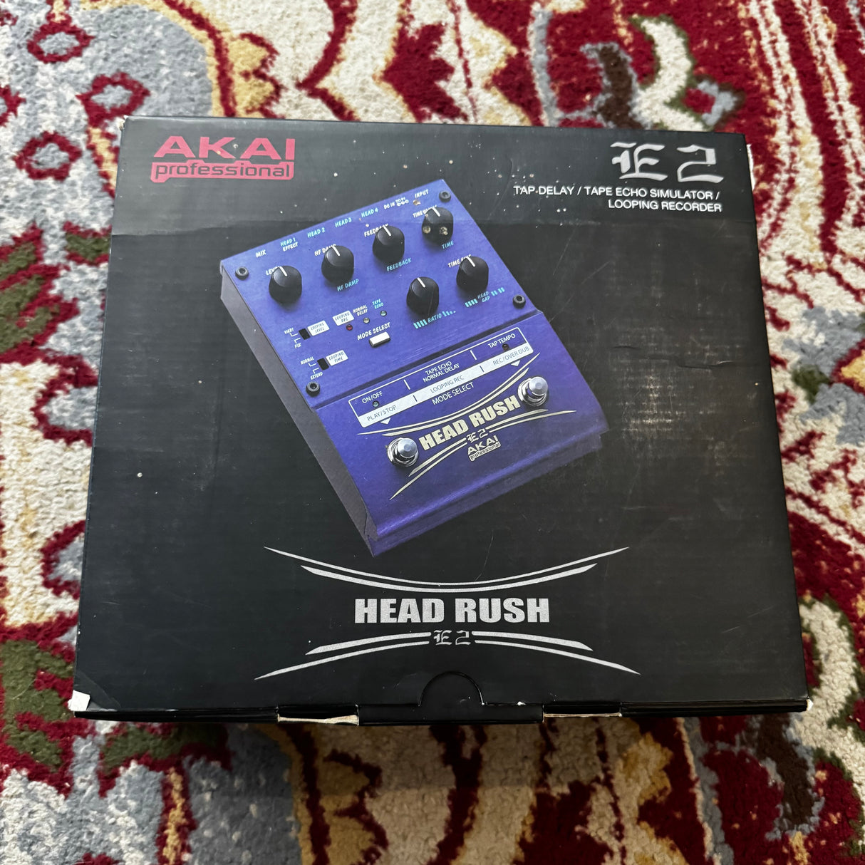 Akai Headrush E2 Delay / Looper Pedal (Pre-Owned)