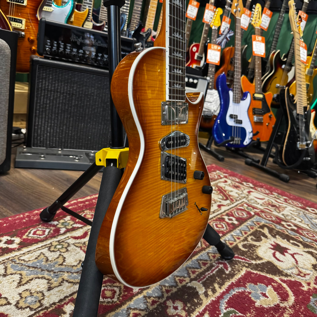 Epiphone Nighthawk Custom Reissue Electric Guitar Fireburst (Pre-Owned)