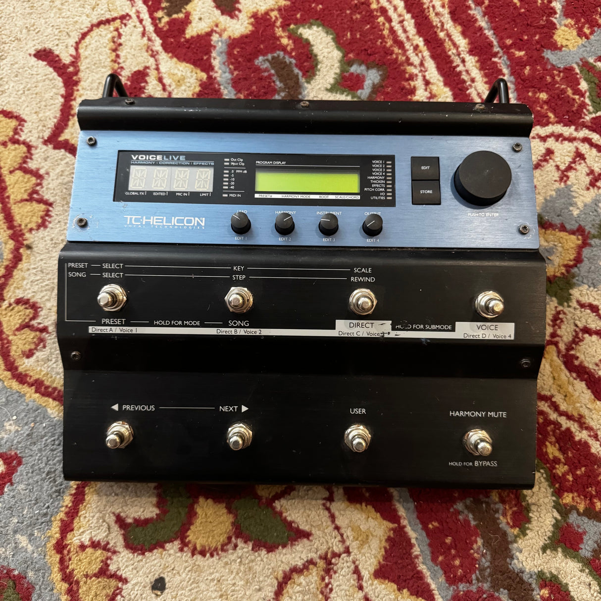 TC Helicon VoiceLive Vocal Processor Pedal (Pre-Owned)