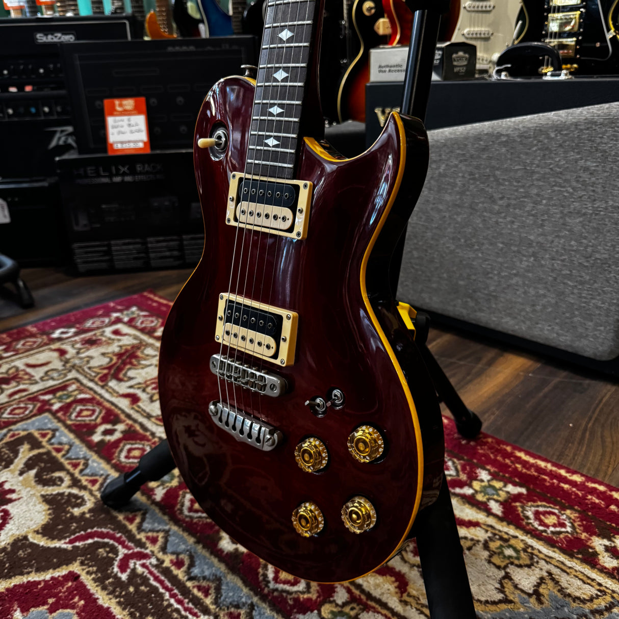 Aria Pro II PE-R60 Japanese 1980's See Through Red (Pre-Owned)