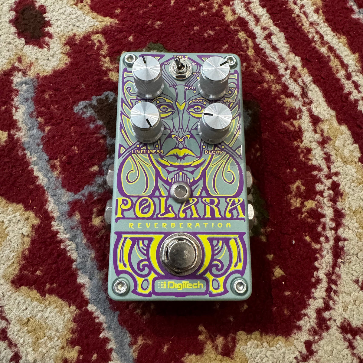 Digitech Polara Stereo Reverb Pedal (Pre-Owned)