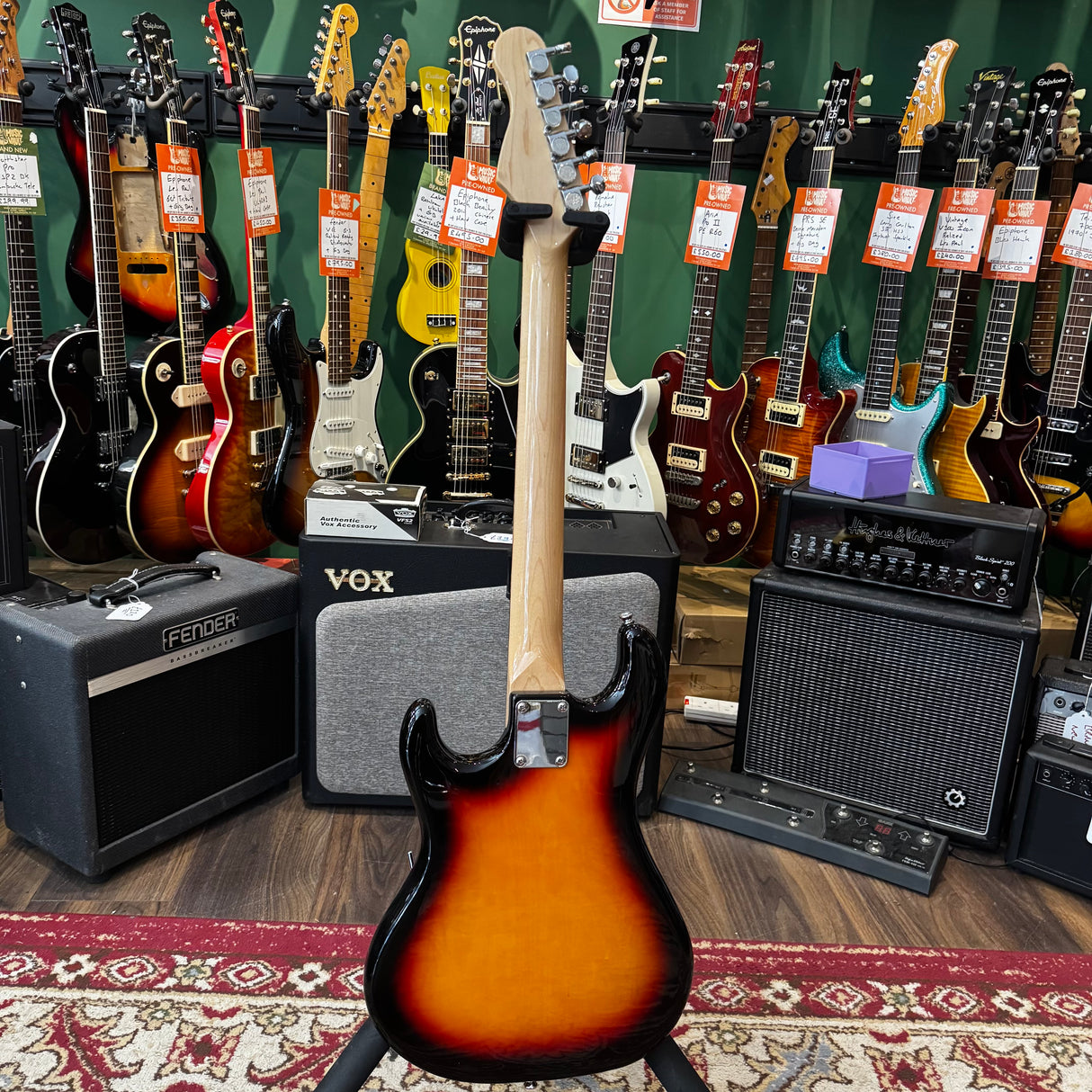 Rapier 33 Electric Guitar 3 Tone Sunburst (Pre-Owned)