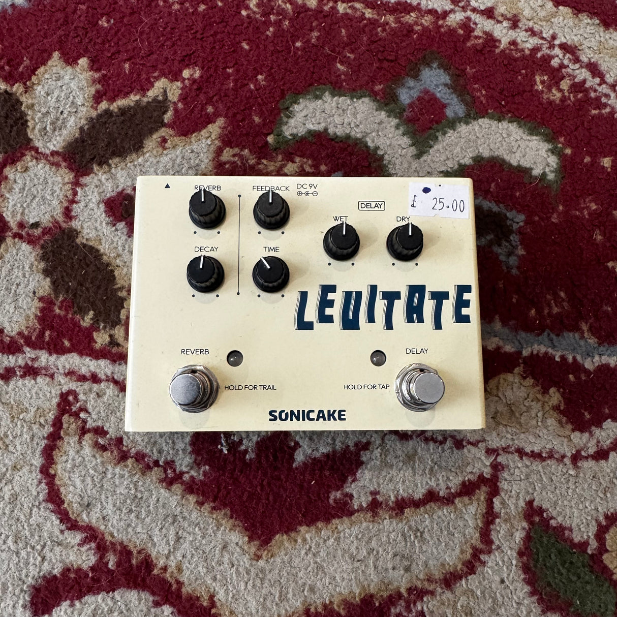 Sonicake Levitate Delay / Reverb Pedal (Pre-Owned)