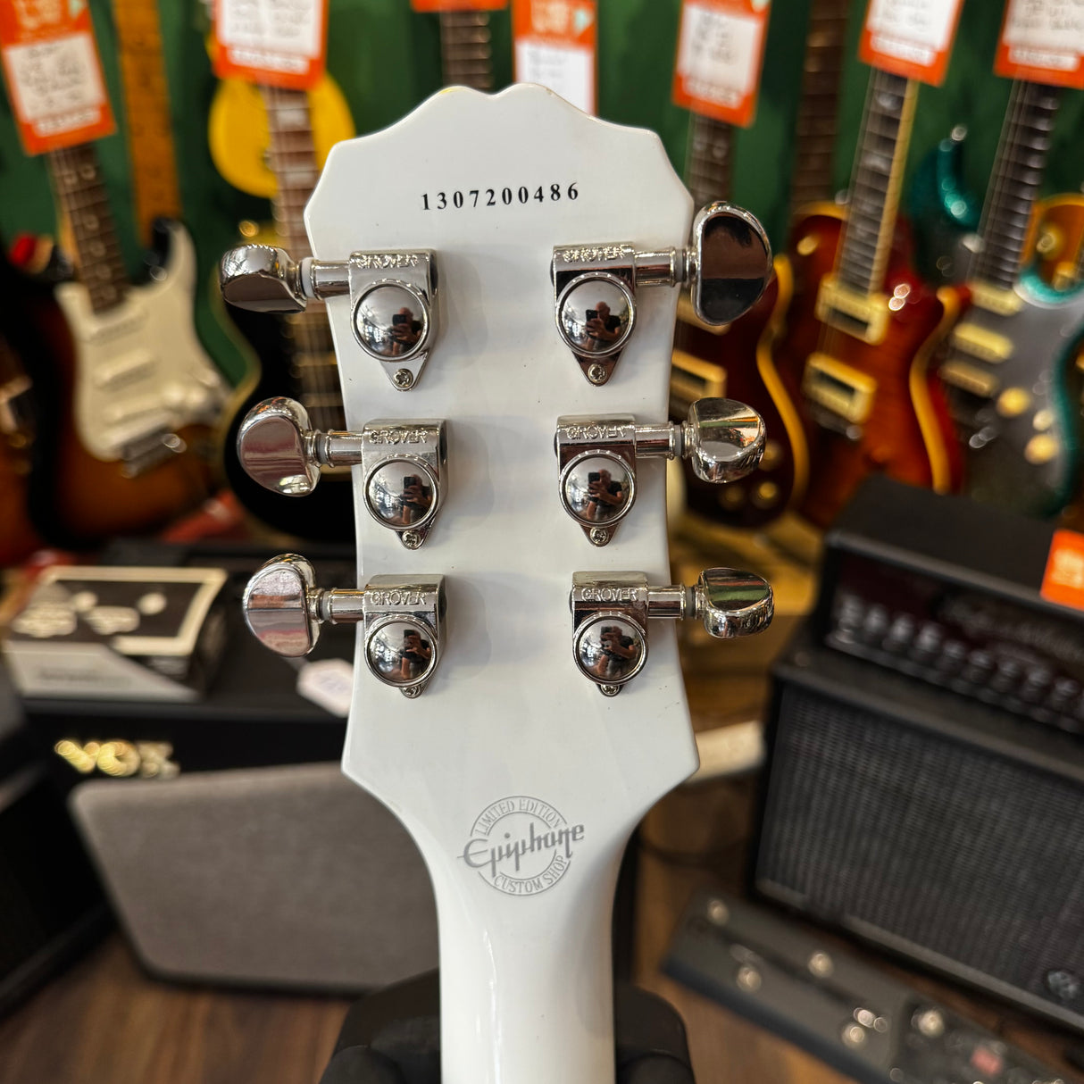 Epiphone Limited Edition Custom Shop Les Paul Studio Alpine White 2013 (Pre-Owned)