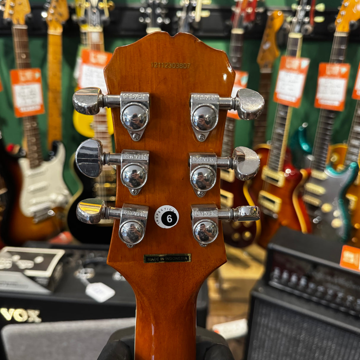 Epiphone Nighthawk Custom Reissue Electric Guitar Fireburst (Pre-Owned)