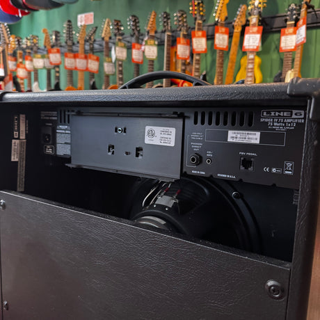 Line 6 Spider IV 75 Modelling Electric Guitar Combo Amplifier + FBV Express MKII Foot Controller (Pre-Owned) - Music Vault