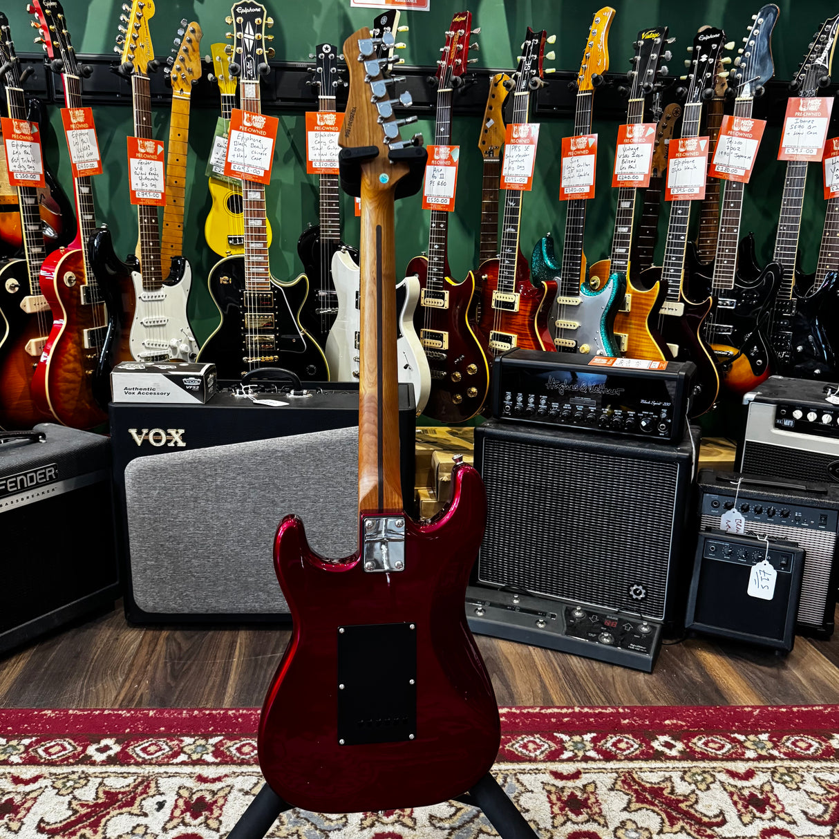 Northstar Littlestar  NL1MC 3/4 Mini Double Cutaway Electric Guitar Morello Cherry