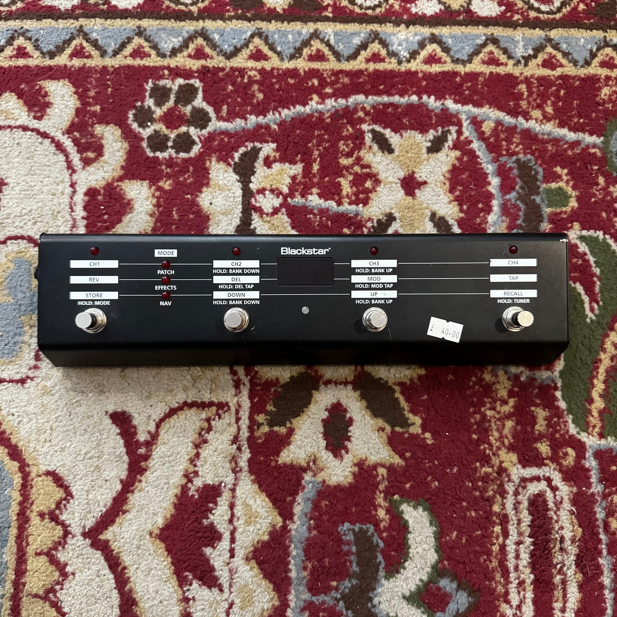 Blackstar FS-10 4 Button Footswtich Pedal (Pre-Owned)