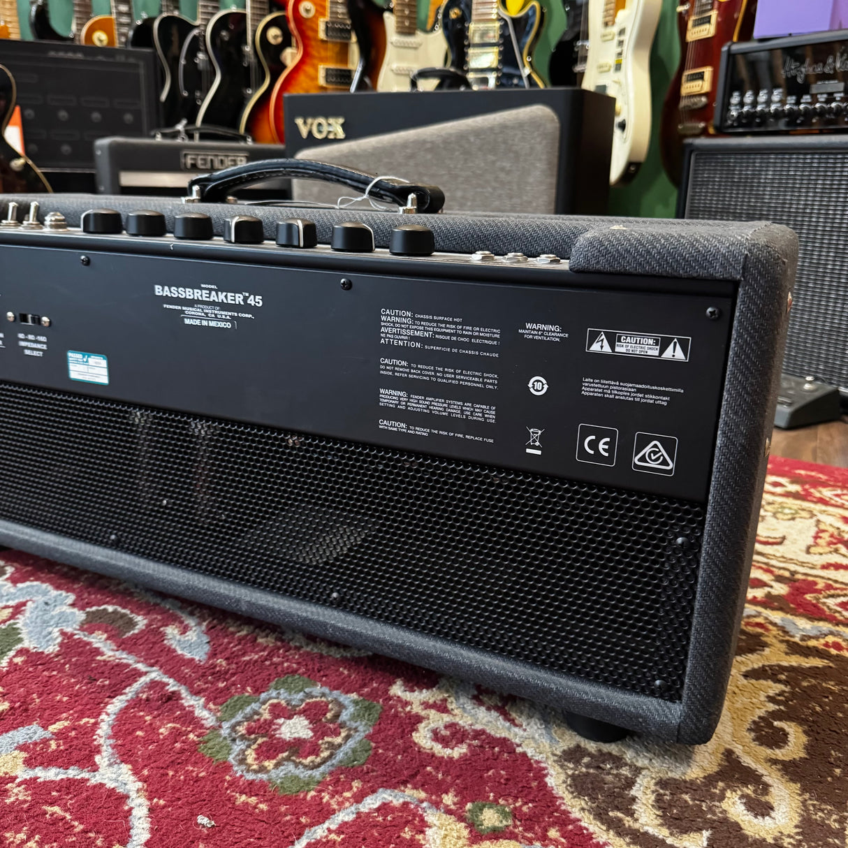 Fender Bassbreaker 45W Electric Guitar Amplifier Head (Pre-Owned)