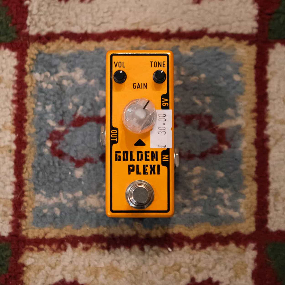 golden plexi pedal Tone City Golden Plexi Distortion Mini Pedal (Pre-Owned) – Music Vault