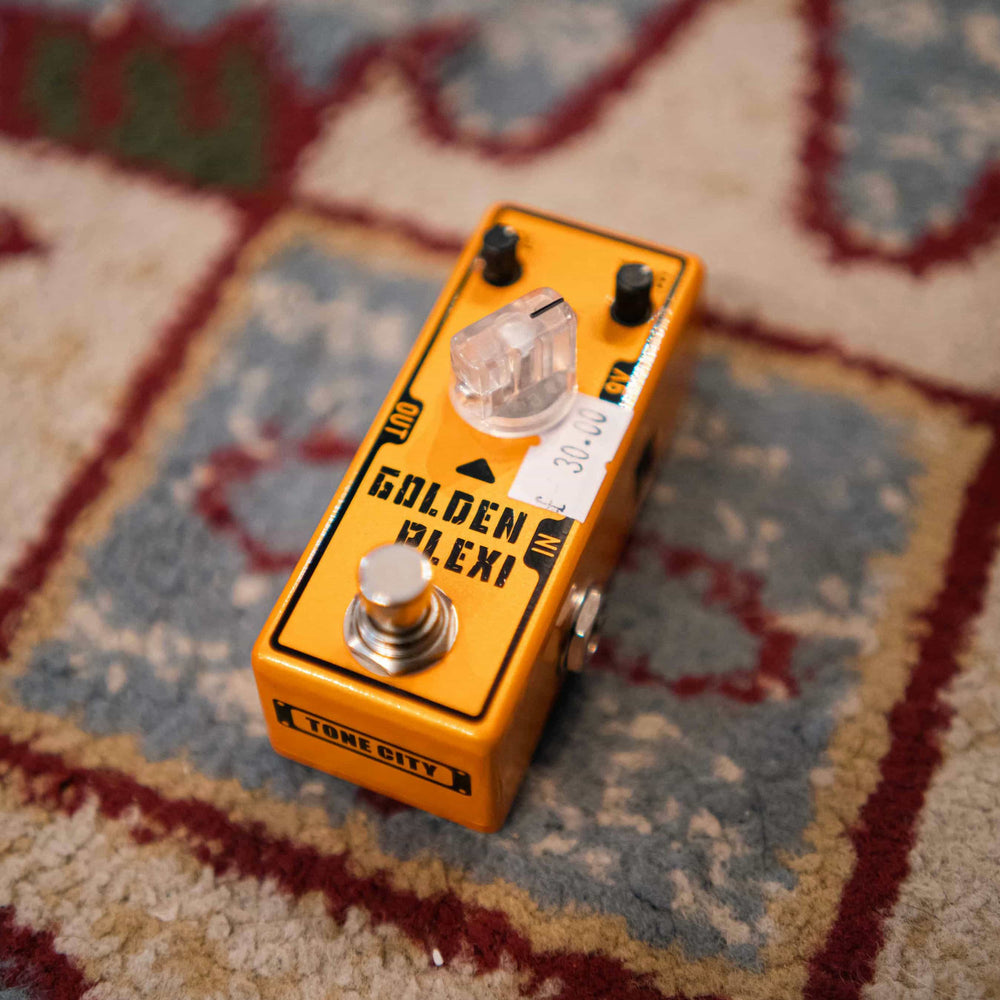 golden plexi pedal Tone City Golden Plexi Distortion Mini Pedal (Pre-Owned) – Music Vault