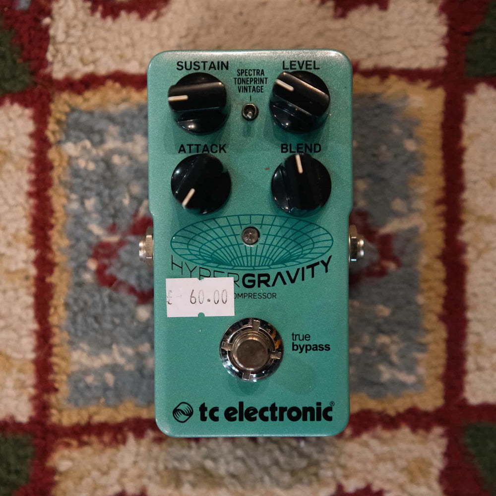 tc electronic hypergravity compressor pedal TC Electronic Hypergravity Compressor Pedal (Pre-Owned) – Music Vault