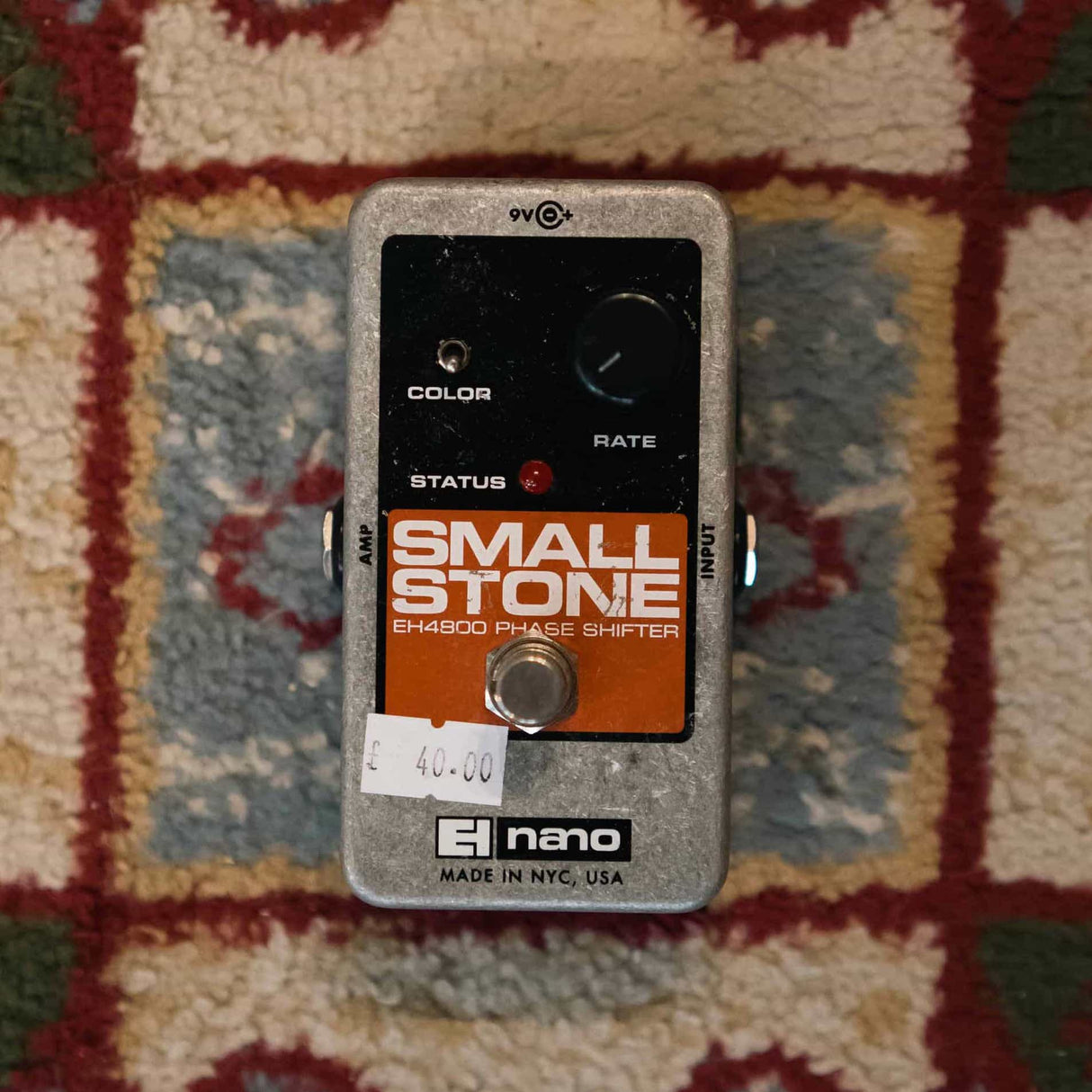 Electro Harmonix Nano Small Stone Phaser Pedal (Pre-Owned)