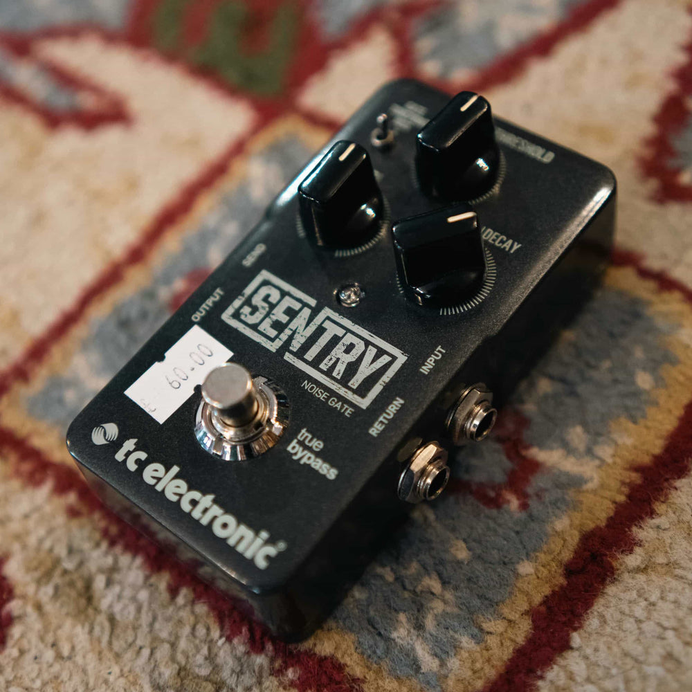 sentry pedal TC Electronic The Sentry Noise Gate Pedal (Pre-Owned) – Music Vault