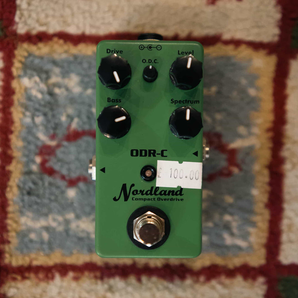 nordland pedal Nordland Electronics ODR-C Custom Overdrive Pedal (Pre-Owned) – Music Vault