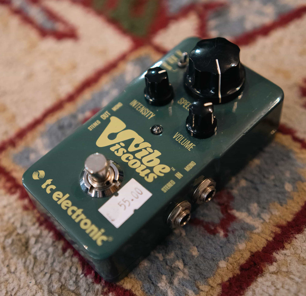 viscous vibe pedal TC Electronic Viscous Vibe Vibrato Pedal (Pre-Owned) – Music Vault