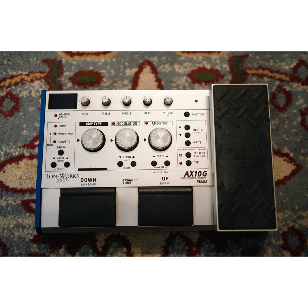 korg multi effects pedal Korg AX10G Multi Effects Pedal (Pre-Owned) – Music Vault