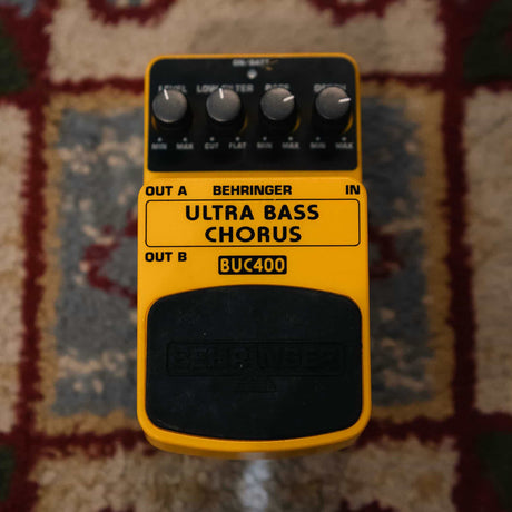 Behringer BUC400 Ultra Bass Chorus Pedal (Pre-Owned) - Music Vault