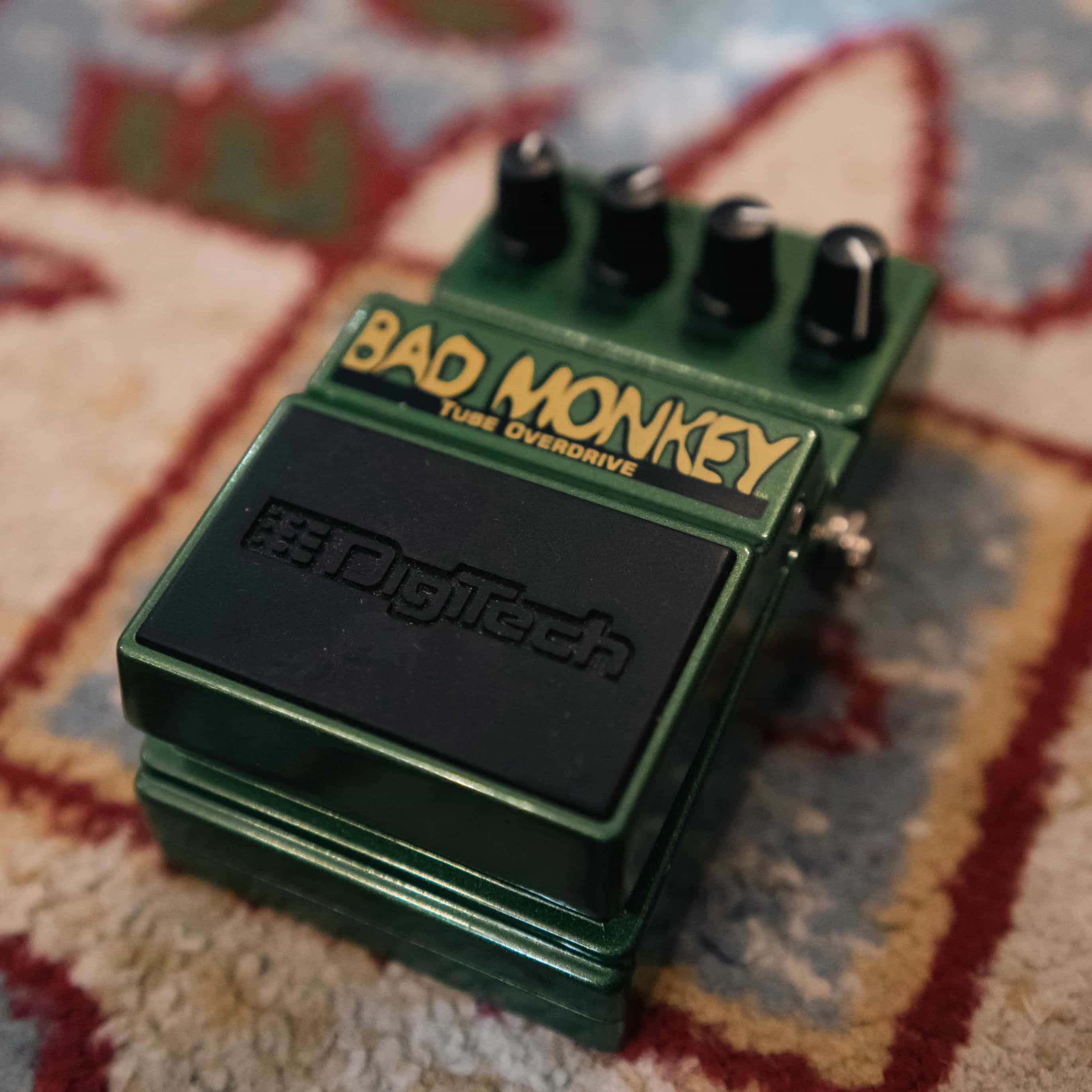 ギター Digitech BAD MONKEY TUBE OVERDRIVE DigiTech Bad Monkey Distortion Guitar Effect Pedal for sale online