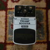 Behringer PB100 Preamp Booster Pedal (Pre-Owned) - Music Vault