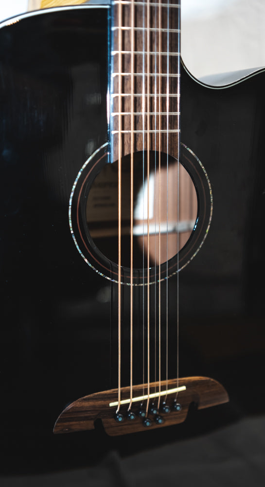 Alvarez Artist ABT60CEBK Baritone 8 String Electro Acoustic (Pre-Owned)