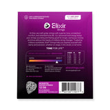 Elixir Nanoweb 80/20 Bronze Coated Acoustic Guitar Strings Light/Medium (12-56)