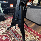 Solar Guitars V1.6FRC Flying V Electric Guitar Carbon Matte Black (Pre-Owned)