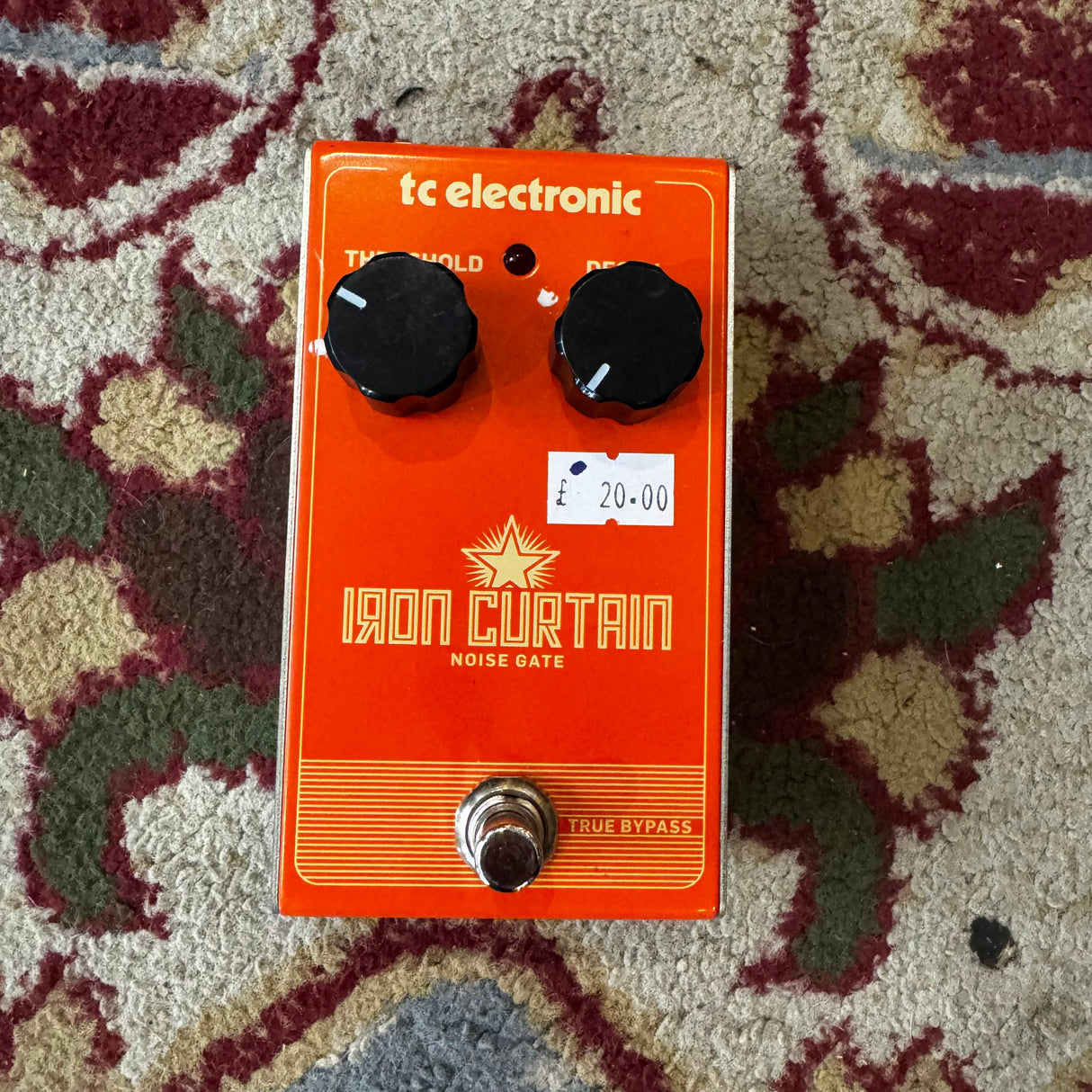 TC Electronic Iron Curtain Noise Gate Pedal (Pre-Owned)