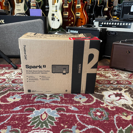 Positive Grid Spark 2 50W Modelling / Practise Guitar Amplifier White (Pre-Owned) - Music Vault