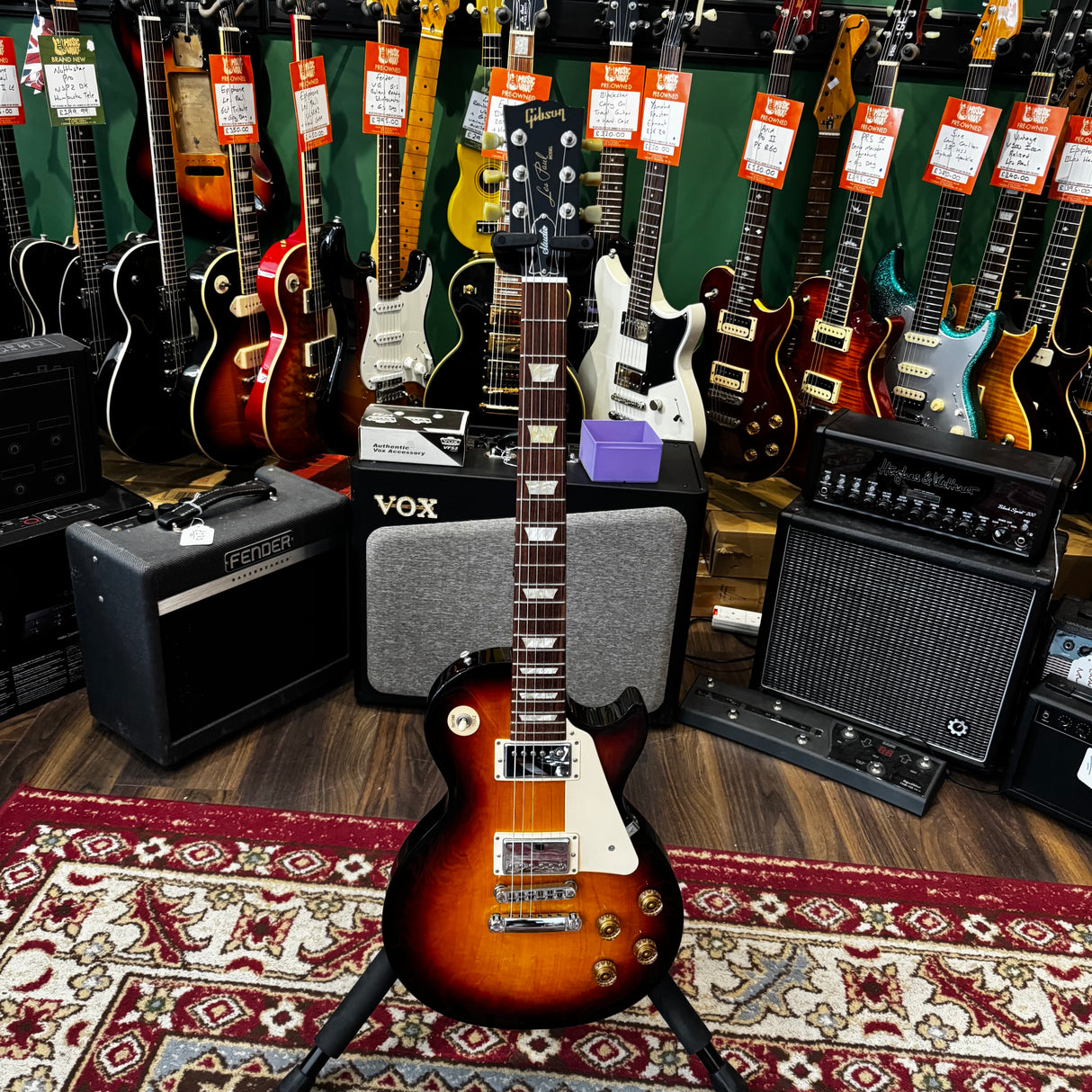 Gibson Les Paul Studio 2012 sunburst + Hard Case (Pre-Owned)