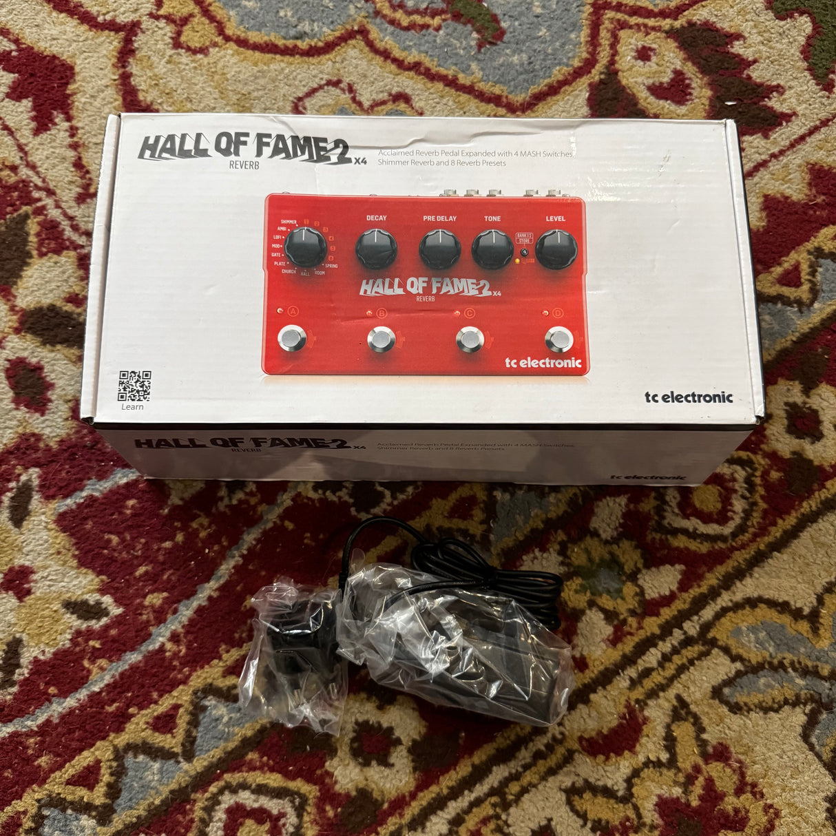 TC Electronic Hall Of Fame 2 X4 Reverb Pedal (Pre-Owned)