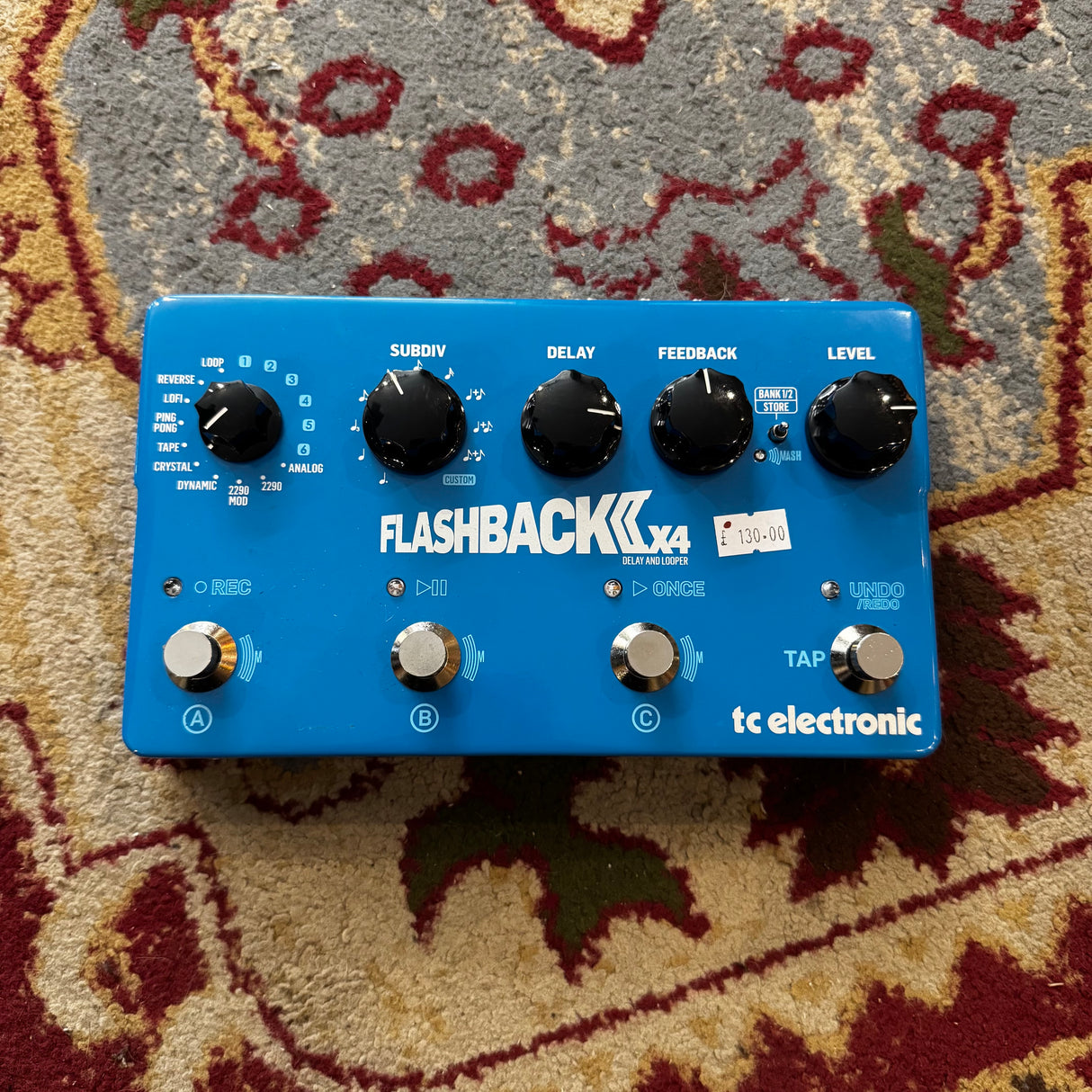 TC Electronic Flashback 2 X4 Delay & Looper Pedal (Pre-Owned)