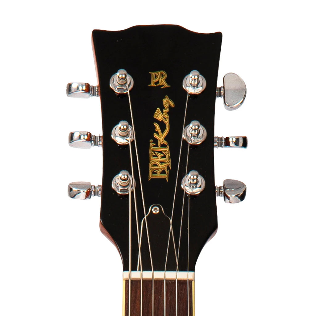 Fret-King Eclat Custom Paul Rose Signature Single Cutaway Electric Guitar Goldtop