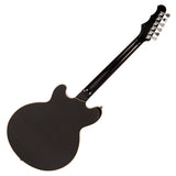 Fret-King Elise Custom Double Cutaway Semi Acoustic Hollowbody Electric Guitar Tobacco Sunburst