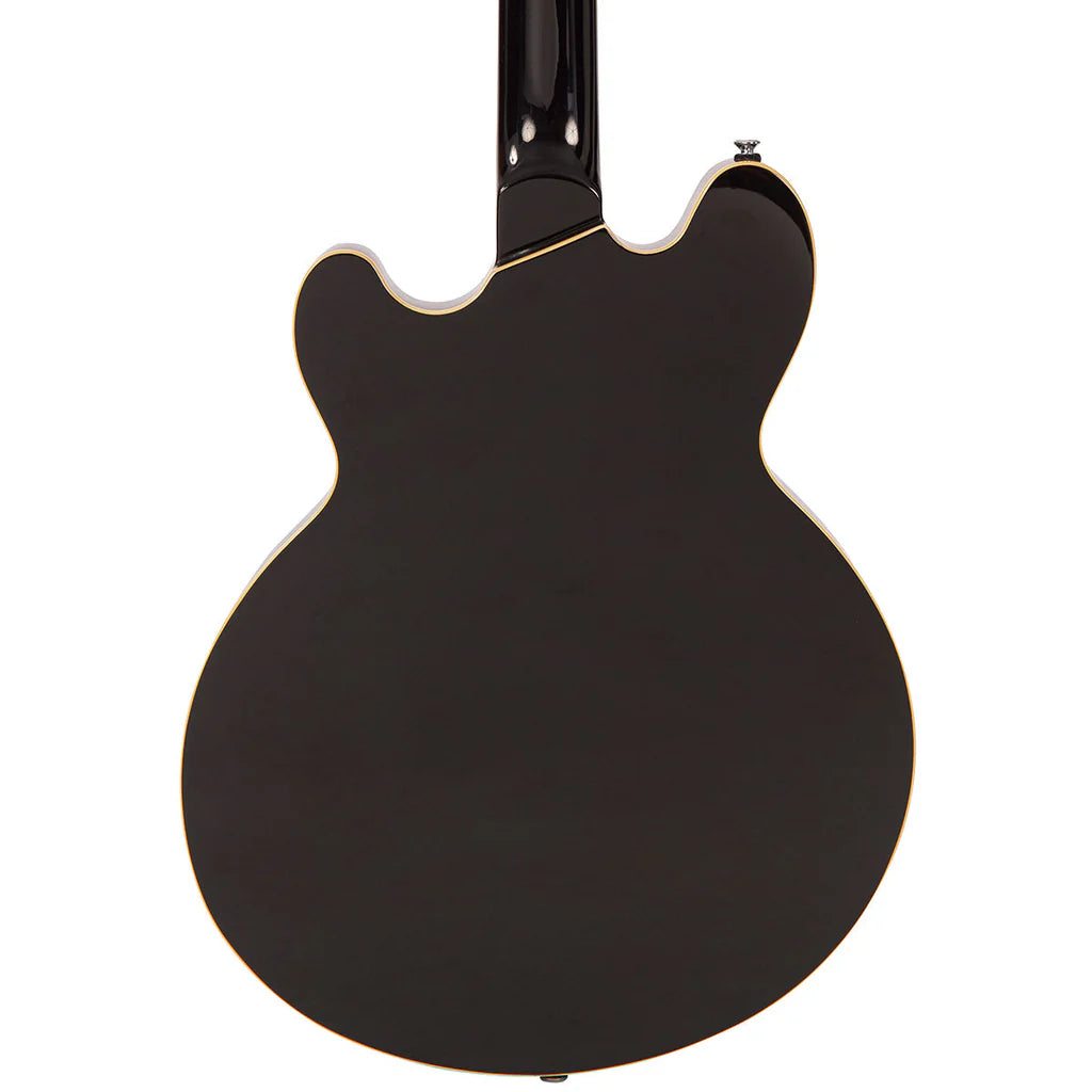 Fret-King Elise Custom Double Cutaway Semi Acoustic Hollowbody Electric Guitar Tobacco Sunburst
