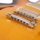 Fret-King Elise Custom Double Cutaway Semi Acoustic Hollowbody Electric Guitar Tobacco Sunburst