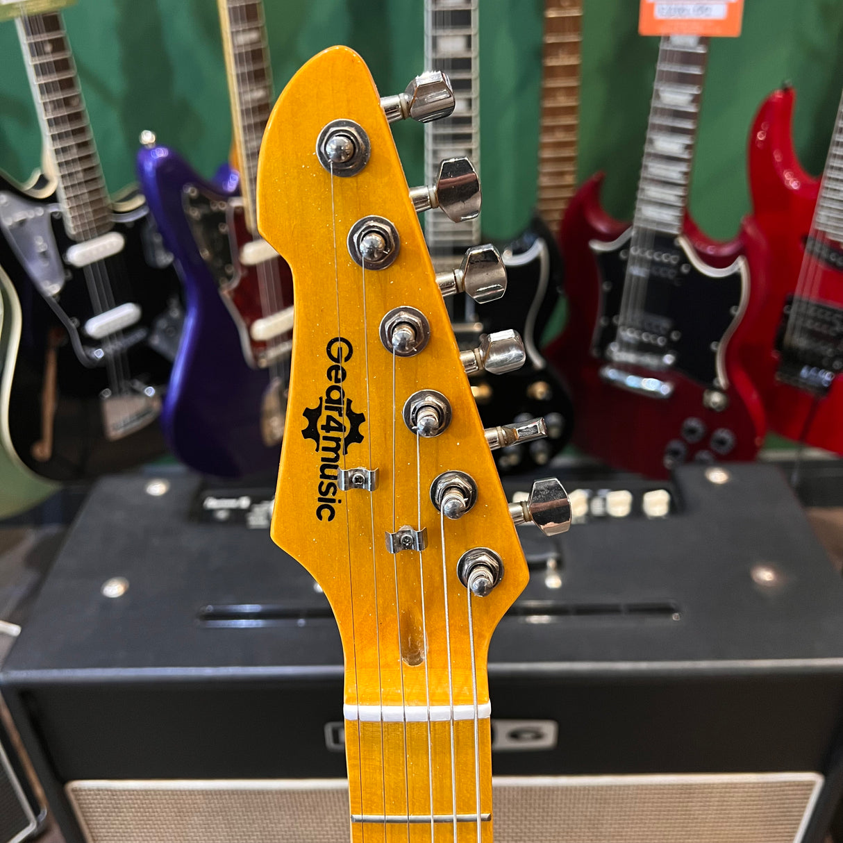 Gear4Music Knoxville Telecaster Left Handed Natural (Pre-Owned)