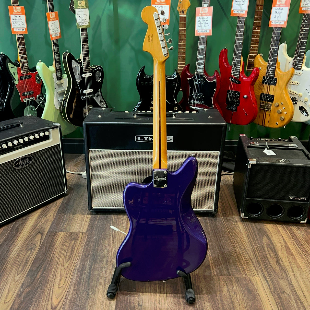 Squier FSR Classic Vibe 70's Jaguar Metallic Purple (Pre-Owned)