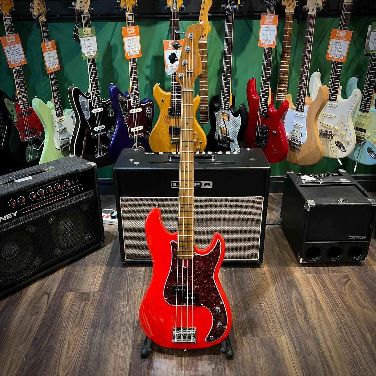 Sire Marcus Miller P5 Precision Bass Dakota Red (Pre-Owned)