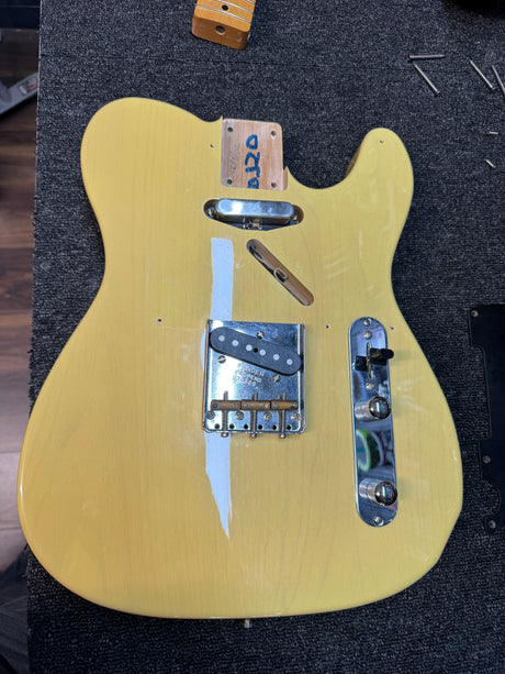 Partscaster 50's Style Telecaster  Blonde (Pre-Owned) - Music Vault