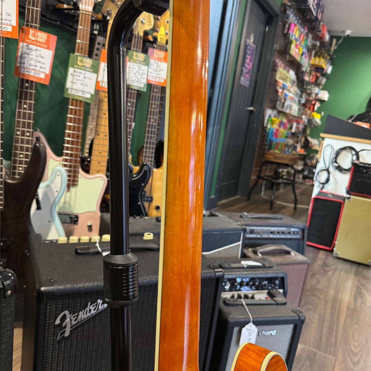 Eastman T59/V Antique Amber Semi Hollow Electric Guitar (Pre-Owned)
