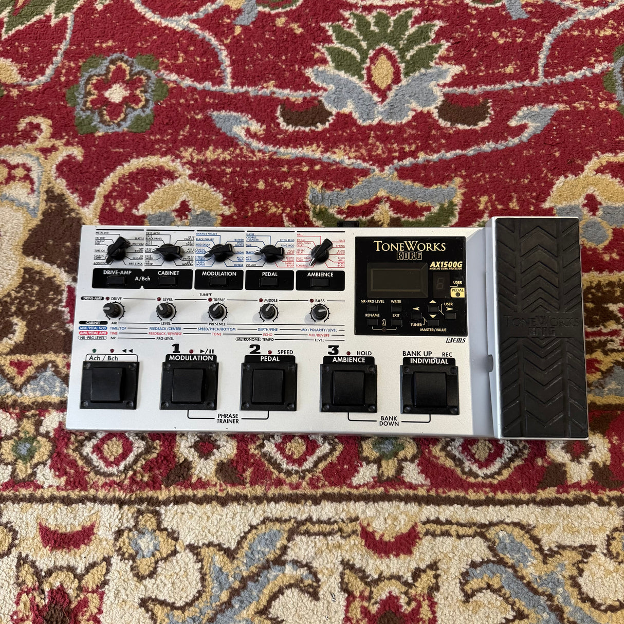 Korg AX1500G Guitar Multi Effects Pedal (Pre-Owned)
