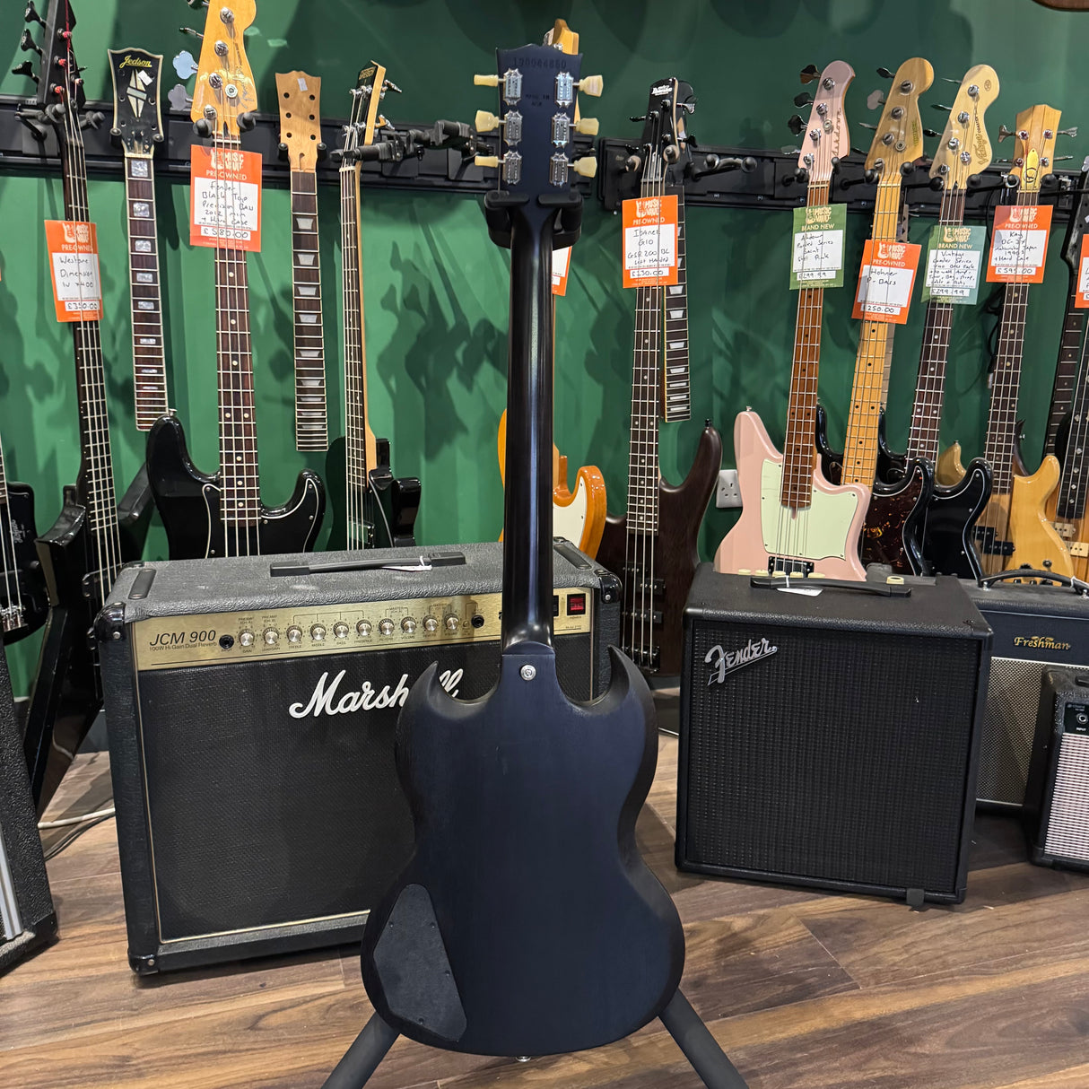 Gibson SG 2019 Faded Tribute Worn Ebony (Pre-Owned)