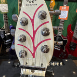 Daisy Rock Pink Flower Electric Guitar (Pre-Owned)