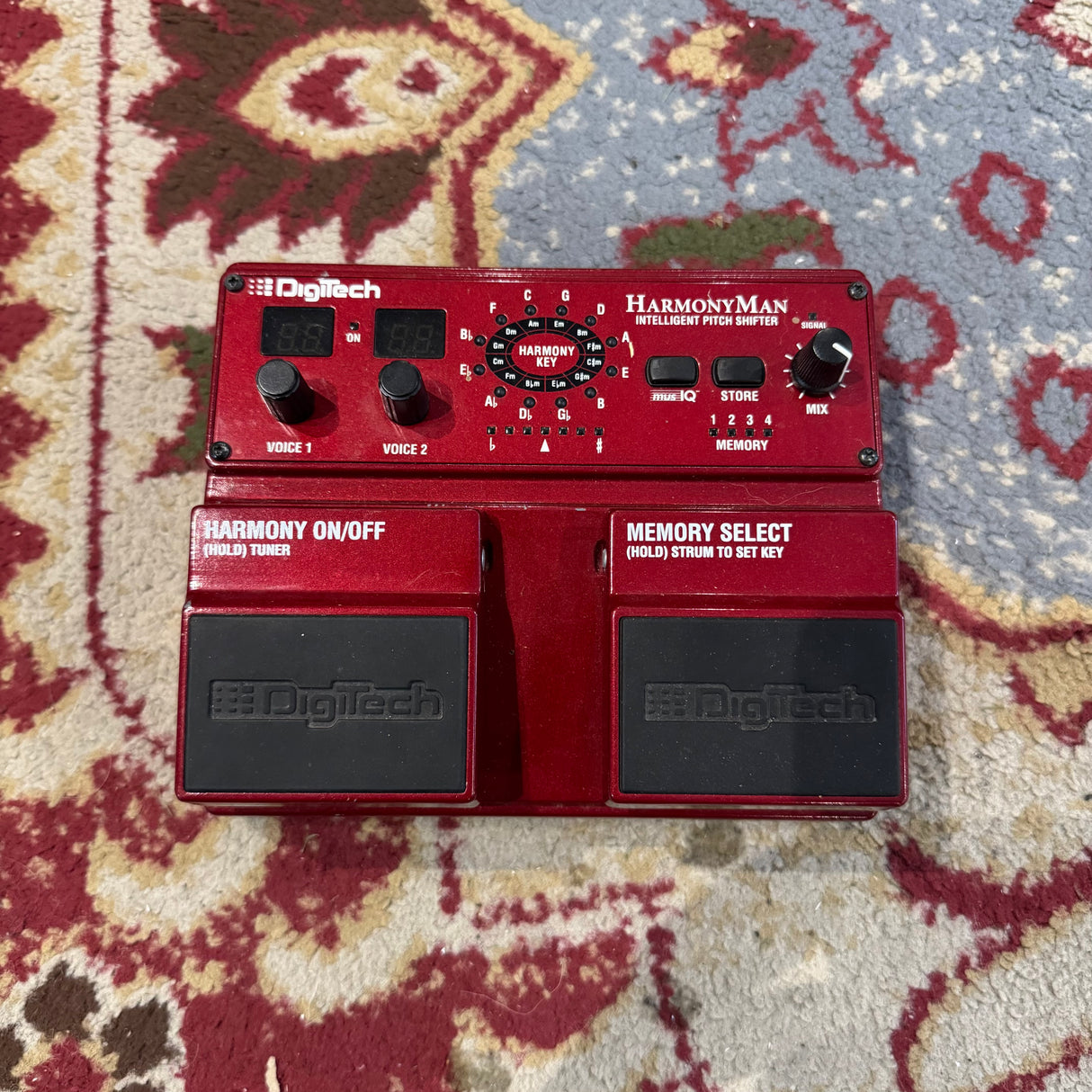 Digitech HM-2 Harmony Man Intelligent Pitch Shifter Pedal (Pre-Owned)