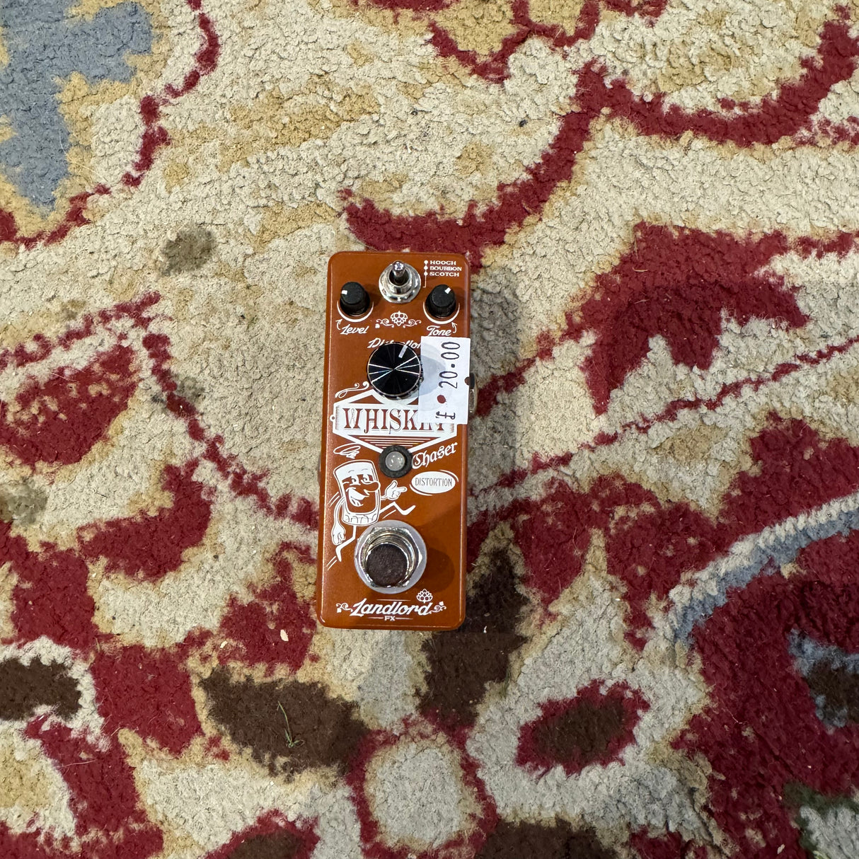 Landlord FX Whiskey Chaser Mini Distortion Pedal (Pre-Owned)